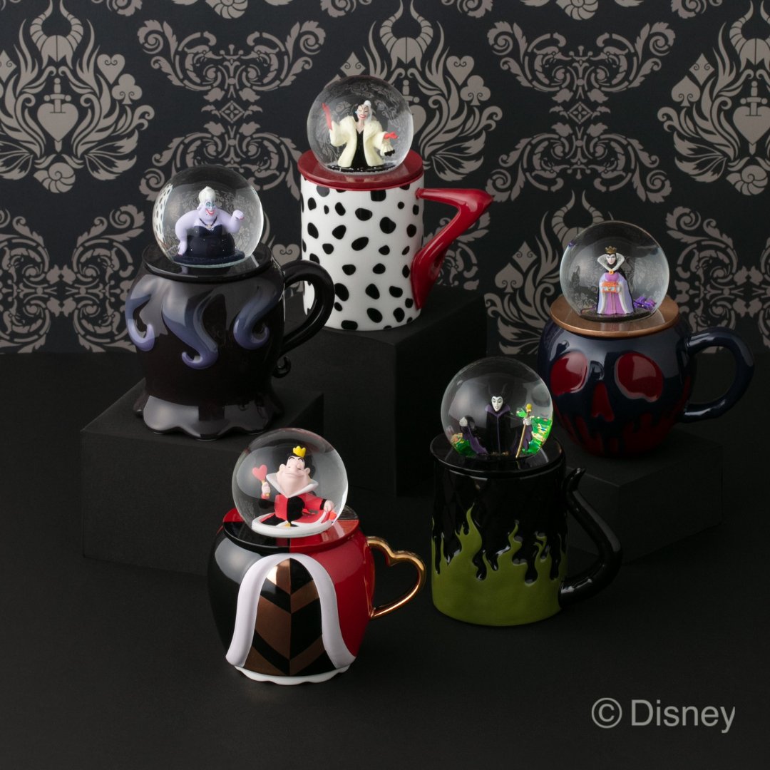 ディズニー ヴィランズ スノードーム ディズニーヴィランズが光るミュージカル「スノードーム