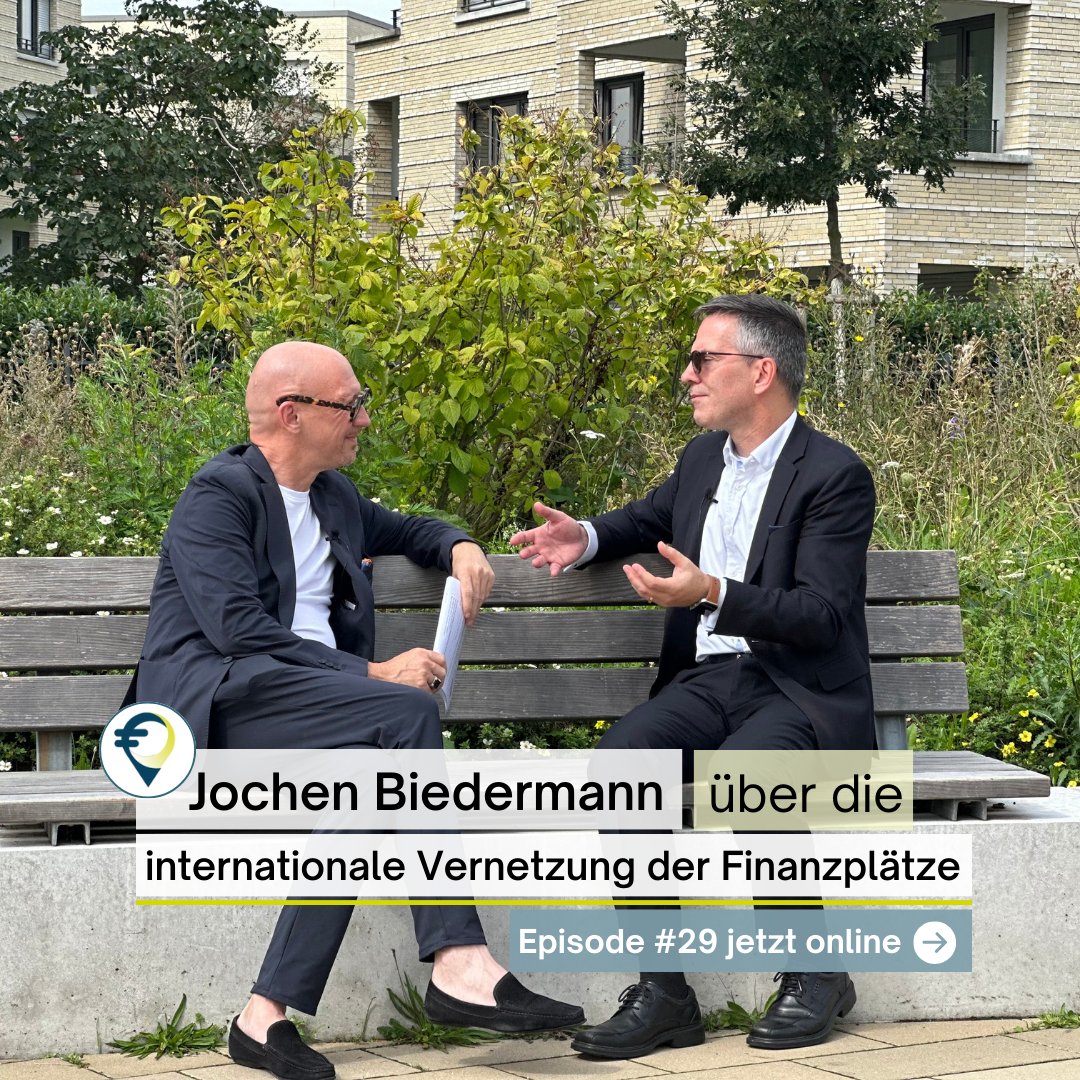 FMFdigital's tweet photo. „Die globalen Herausforderungen erfordern die Vernetzung der Finanzplätze“, sagt @jochenbiederm, Managing Director @WAIFC_ in der neusten Episode unseres Podcast #MeinFinanzplatz.
🎧 Episode 29 ist live! Jetzt reinhören!
https://t.co/3FgjCgwt3H https://t.co/5y6FBKK7ay