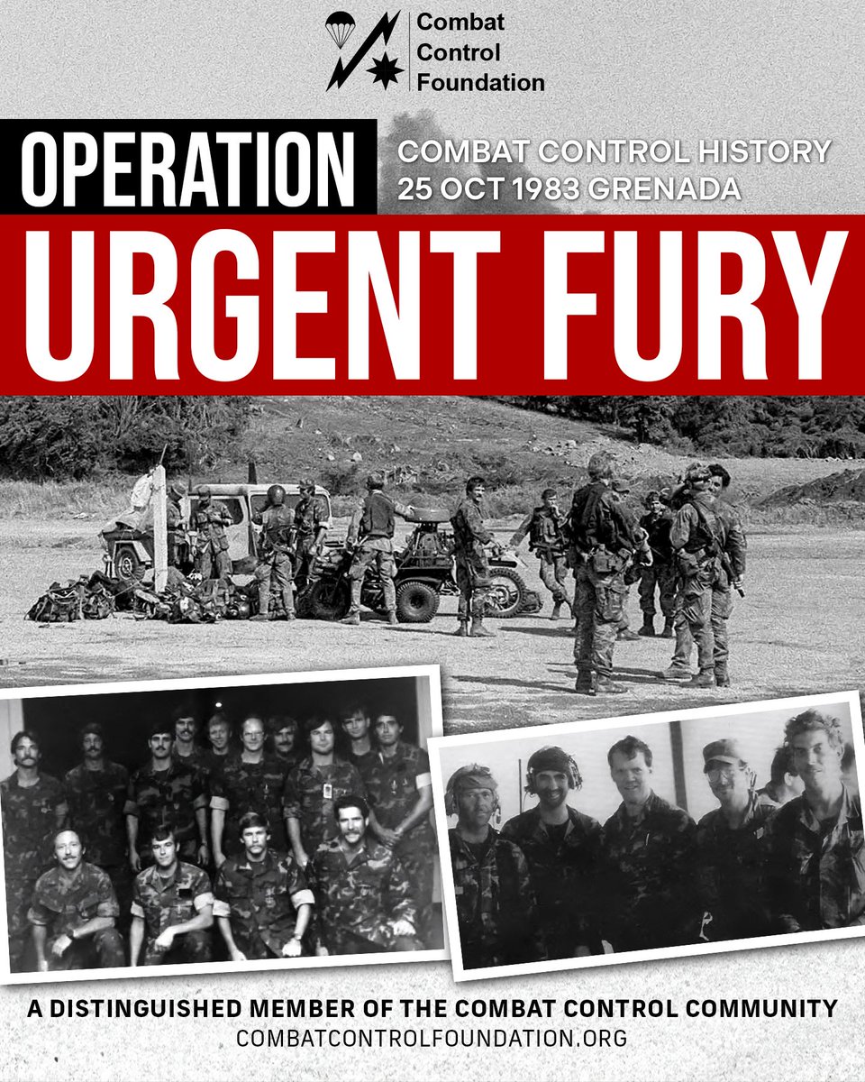 #USAF #CombatControllers played a vital role in the 1983 #Grenada rescue operation - #UrgentFury. Please follow this link to read the Air University Press Report by Forrest L. Marion about Air Force CCTs involvement in Grenada - buff.ly/46Uak2w