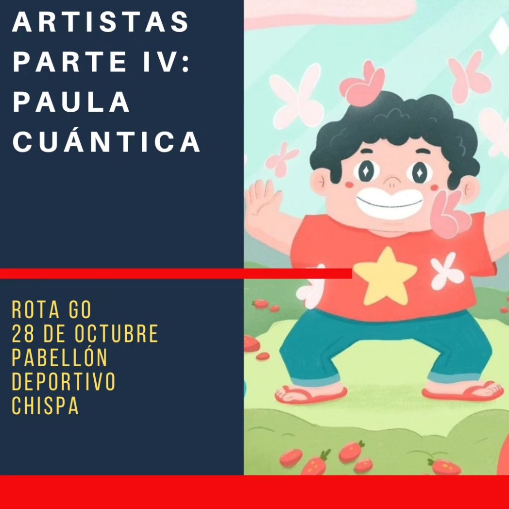 EventosGoFF's tweet photo. Más artistas que nos acompañarán en #rotago @paula_cuantica_illustration @TinyPemi @creacionesbysilvia @calapa @vaniinav.art https://t.co/cVTrbkrXqQ