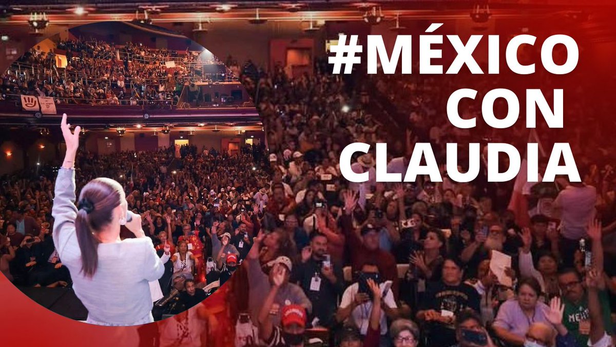 RIDARA195's tweet photo. #MexicoConClaudia ✌🏻 https://t.co/WOZDo60X5Q