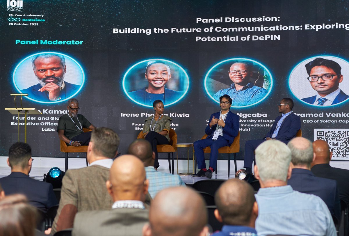 The conversation around DePIN and the future of communication is unfolding. 

Expect visionary insights from our expert panel. 

#Solconinfinity2023