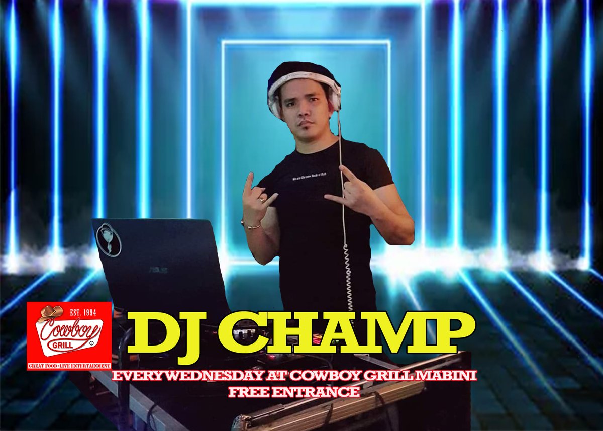 CowboyGrillPh's tweet image. Catch them tonight at #cowboygrillmabini

#scrumptiousfood #crispypata #celebrations #NightlifeVibes #FreeEntrance #ErmitaManila #karaokeroom #familygatherings #CowboyGrill #cowboygrillmabini #musicroom #LiveEntertainment #sisig #celebrationtime #GreatFood #TeamMabini #menu