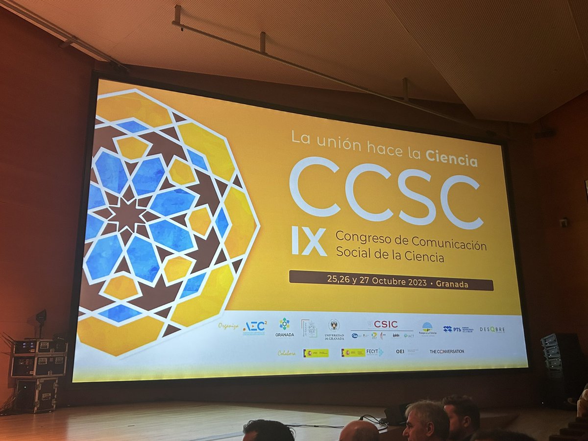 Presentes en el  <a href="/CCSCiencia/">Congreso de Comunicación Social de la Ciencia CCSC</a> y felices de que la inclusión y la diversidad por fin esté presente de manera masiva en eventos tan importantes e inspiradores #cienciainclusiva #CCSC23 #cienciafacil