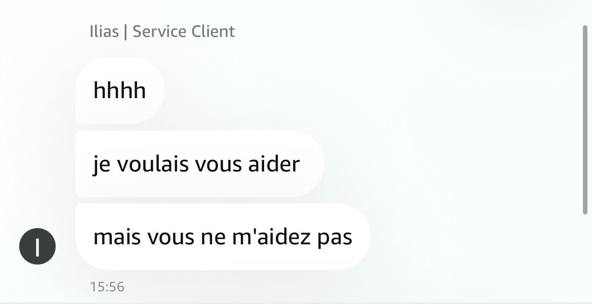 Ça a changé le service client Amazon