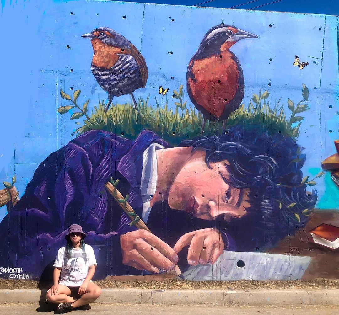 brababella's tweet photo. #Streetart by #Naath @ #Chillan, Chile, for #CulturizarteChillán
More info at: https://t.co/yk6KoGJgAn
#streetartChillan #streetartChile #Chilestreetart #arteurbana #urbanart #murals #muralism #contemporaryart #artecontemporanea https://t.co/VW5zVXF9Pu