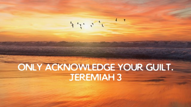 pastorjackp's tweet photo. Some things never change. We want God’s #mercy, but we don’t want to admit our guilt.

“…my faithless people, come home to me again, for I am merciful. I will not be angry with you forever. 

Only acknowledge your guilt. 

I, the Lord, have spoken!”
Jeremiah 3 https://t.co/7AE2i6xnCk