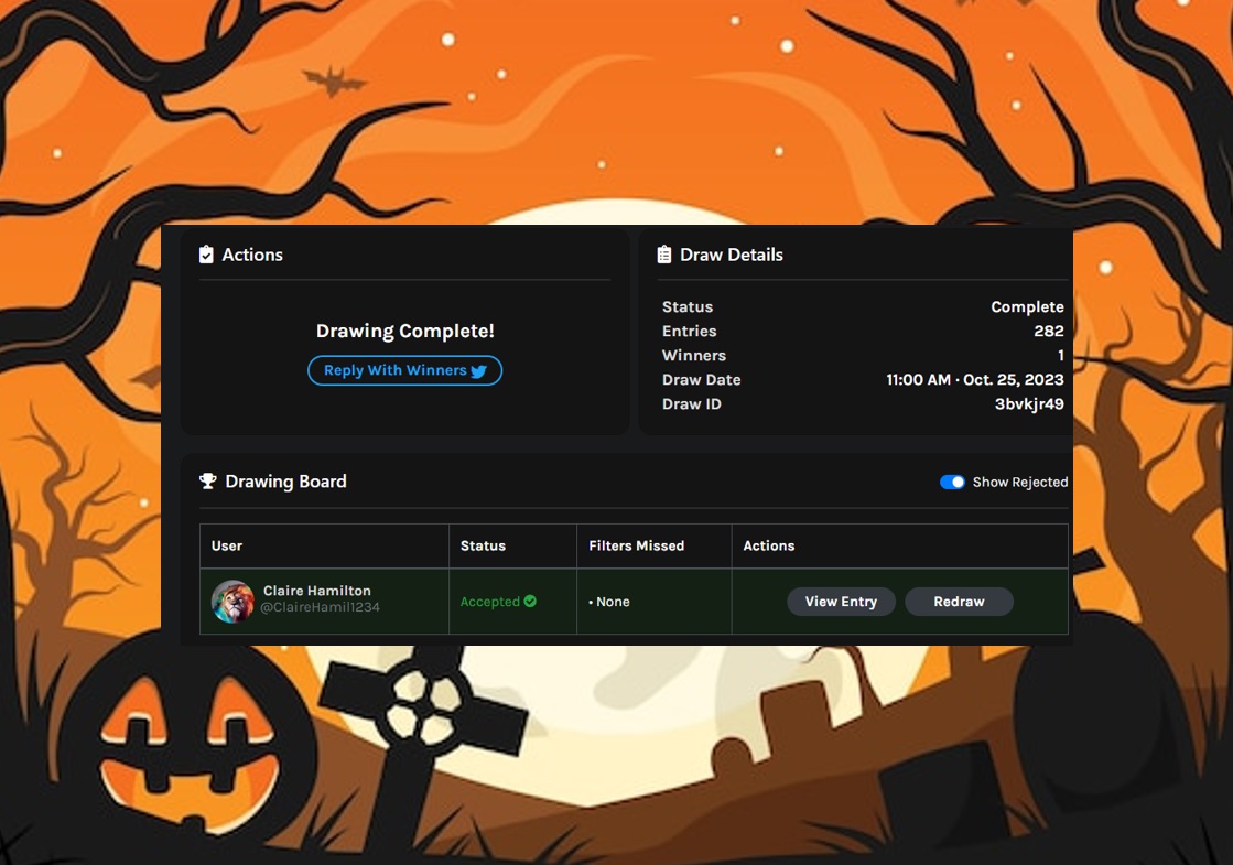 We have a pure #glutenfree #winner - #congratulations <a href="/ClaireHamil1234/">Claire Hamilton</a> - thank you to everyone for taking part, following and RT-ing - see you all soon for our next #baking #COMPETITION #giveaway