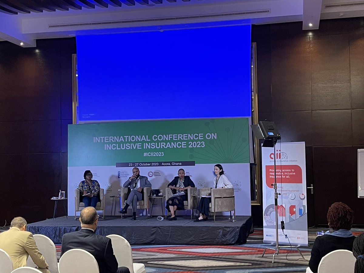 NetworkFlash's tweet image. Day 3 of #ICII2023 is commencing with parallel sessions on closing the #GenderProtectionGap, promoting #microinsurance within MFIs &amp;amp; improving access to #ClimateInsurance in developing countries.