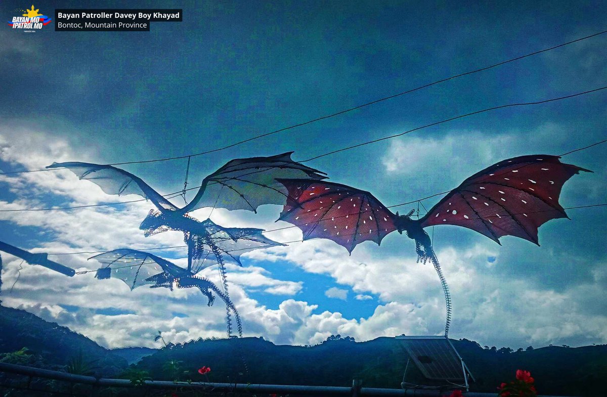 bayanmo's tweet image. Ilan lamang ang dragon at bonsai sa mga kamang-manghang eskulturang gawa sa wire ni Bayan Patroller Davey Boy Khayad ng Bontoc, #MountainProvince. 

Para sa mga kaugnay na ulat ng @bayanmo: abscbn.news/BMPM

#WireSculpture
#ArtPatrol 
#Art
#InternationalArtistsDay