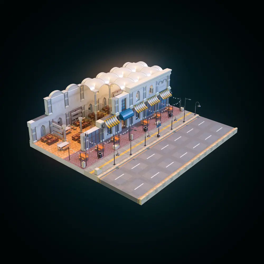 kitblockio's tweet photo. Guess what? 😎 
Someone got super creative! Take a look at this amazing restaurant, built in our game. 🏢
🌟 How would you design your own?

#GamingVibes #kitbuilding #minecraft #roblox https://t.co/opMtQjTkO0