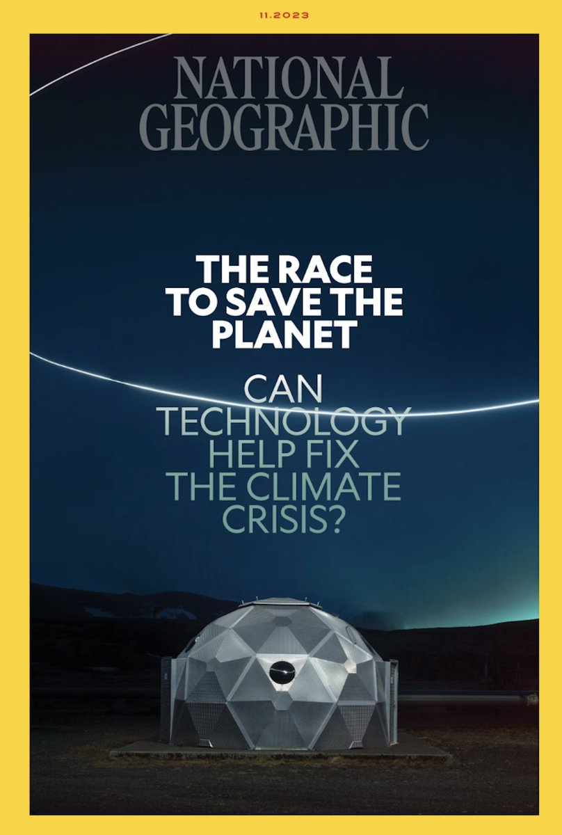 Carbfix on the cover of @NatGeo: Putting Carbon Back Where It Belongs 🌏Thank you, Sam Howe Verhovek and @davidemonteleo for shining a light on our story and for your continued support as we work tirelessly toward climate recovery! 🔗 lnkd.in/e7mCBwgD