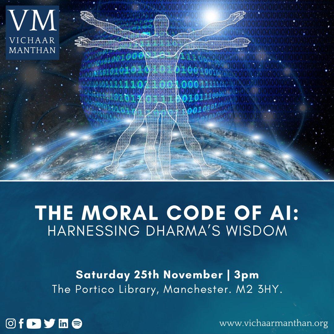 Join us for a thought-provoking exploration of AI’s ethical terrain. We’ll dive into the complex world of value alignment, striving to maintain the ideals that propel humanity forward. 

Register here: VM-TheMoralCodeofAI.eventbrite.co.uk