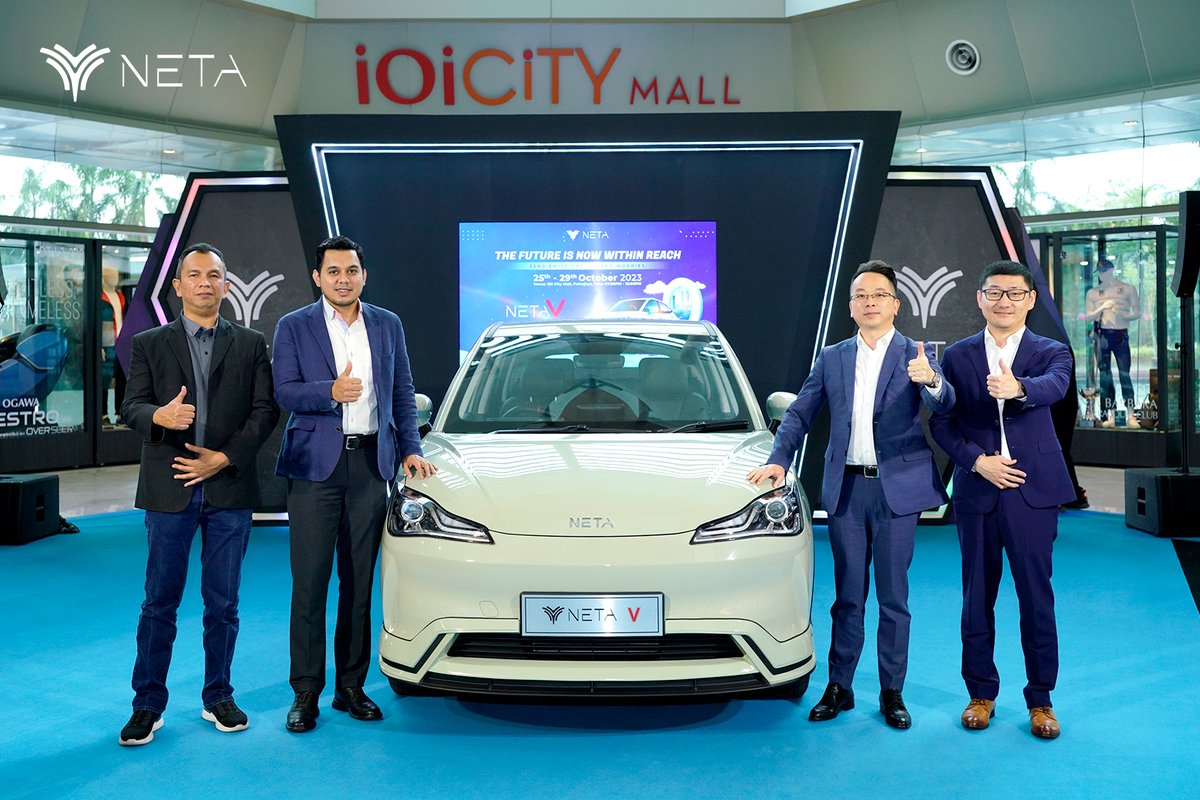 netaautoglobal's tweet image. Neta Auto officially launched the Malaysian market, and we will bring green and intelligent travel to the local users. Let&apos;s go Neta!

#NetaAuto #NetaTech #WeAreNeta #NetaNews