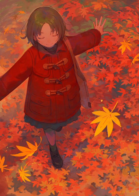 「autumn bag」 illustration images(Latest)