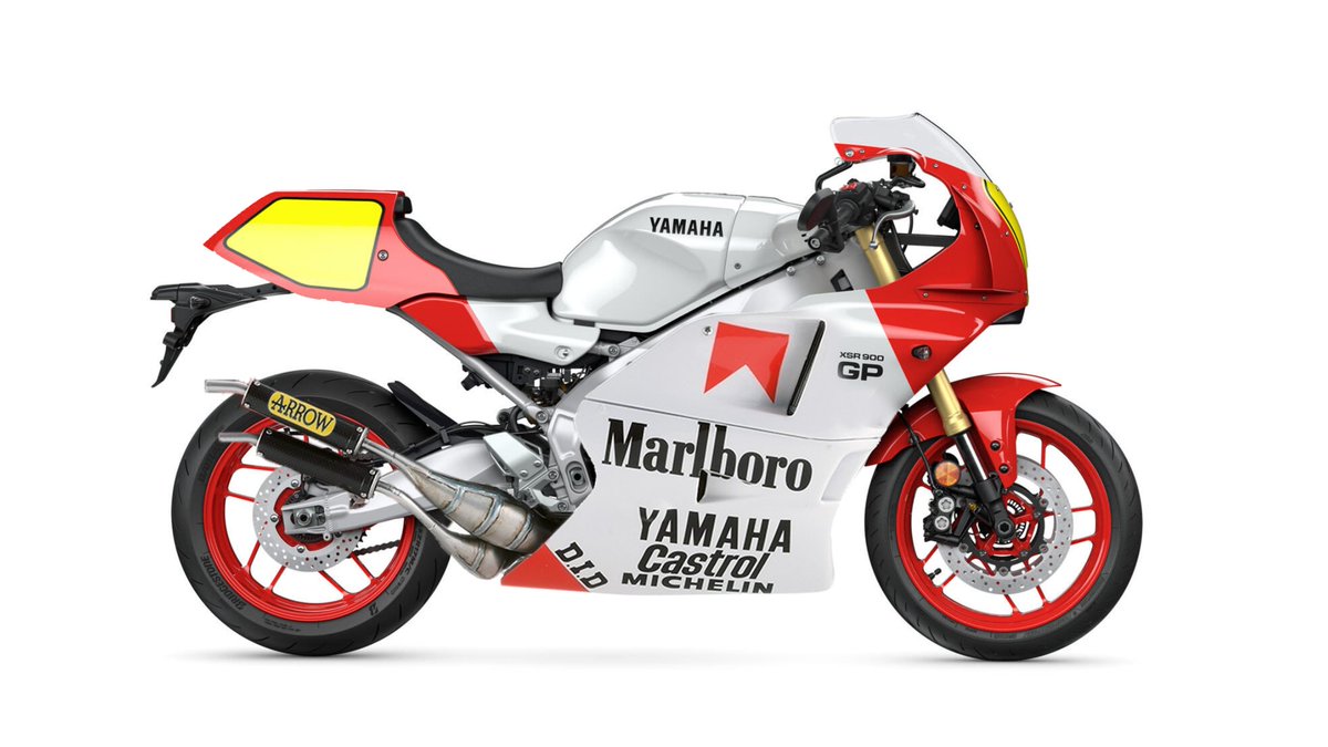 XSR900GP フルカウルVer.雑コラ。 テールを延長してバランス調整