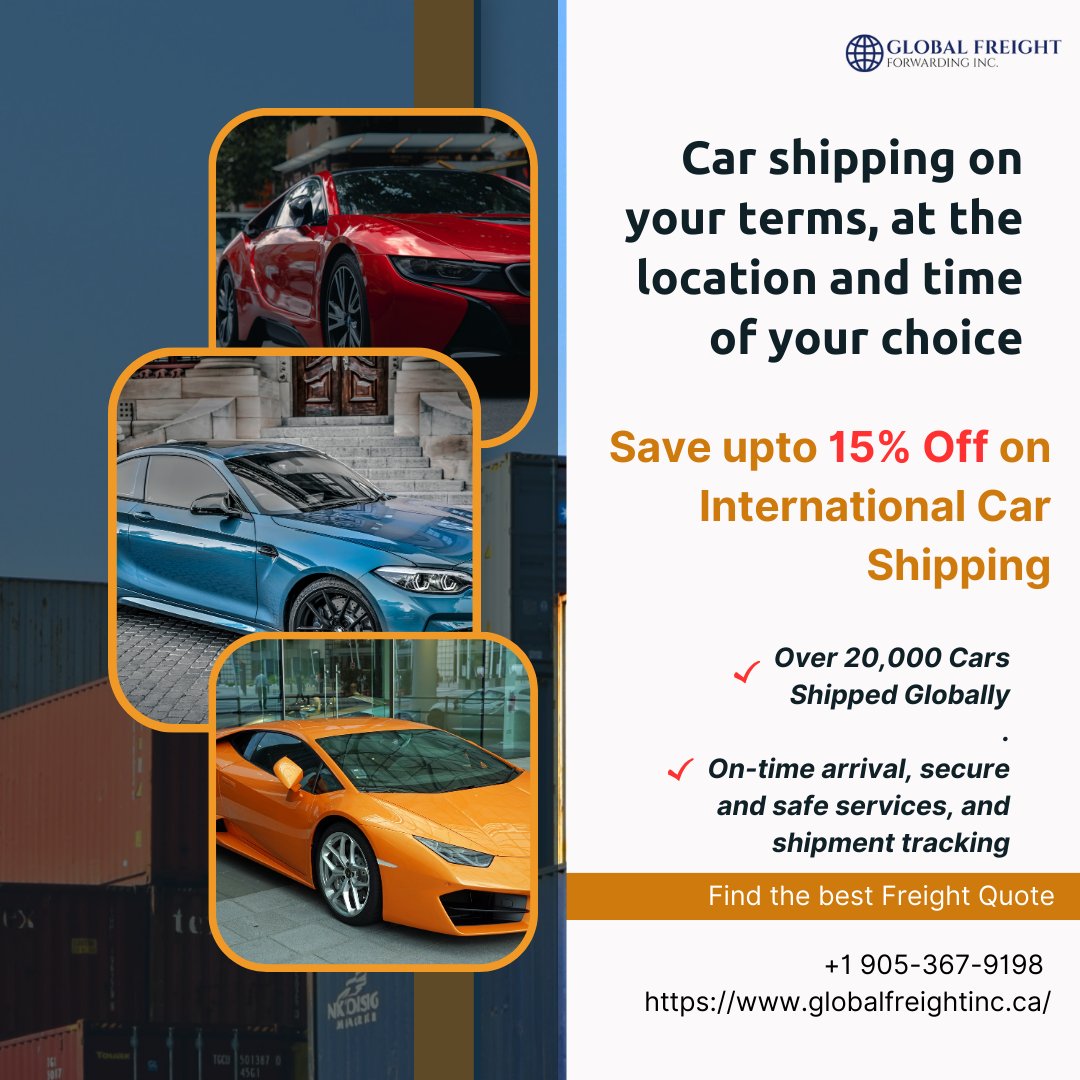 Our #carshipping solution empowers you with unparalleled flexibility.
#canada #freightforwarder #shippingcontainer #dubai #vehicleshipping #autologistics #containershipping #warehousing #shippingsolutions #nigeria #ghana #camroom #pogo #tanzania #kenya #qatar #oman #jamaica