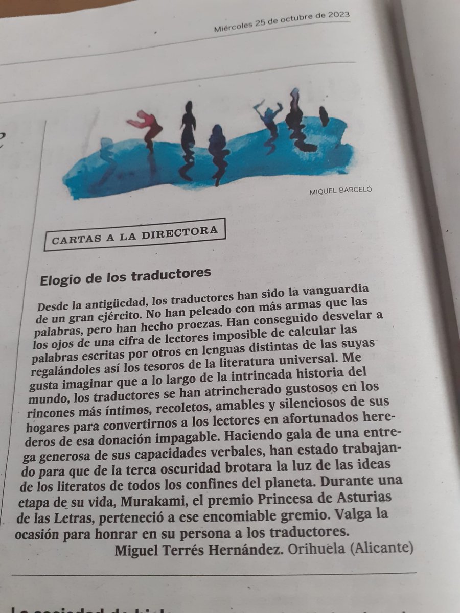 «Elogio de los traductores»
Hoy en <a href="/elpais_espana/">EL PAÍS España</a>: elpais.com/opinion/2023-1…