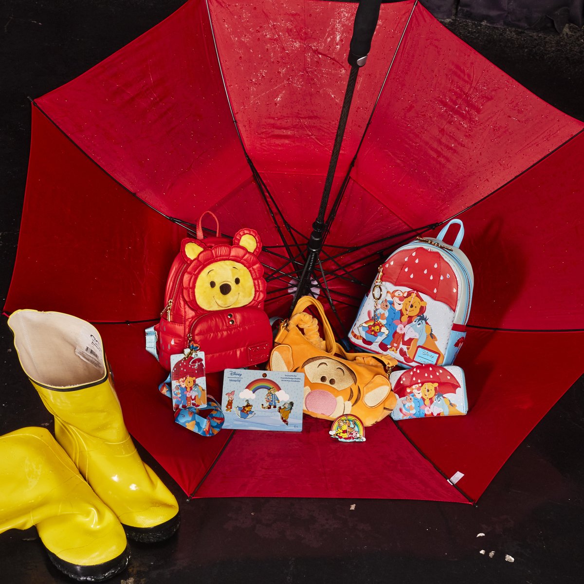Our Winnie the Pooh Rainy Day collection will be drip-dropping on 11/1 at 9am PDT. ☔: Sign up at tinyurl.com/Pooh-Rainy-Day