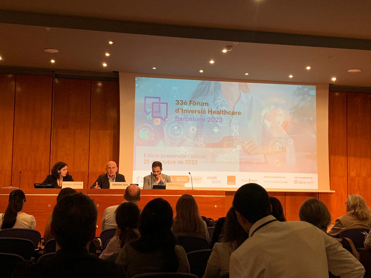 InvivoPartners's tweet photo. Today we are attending the 33rd Barcelona Health Investment Forum. Eager to make new connections with the Biotech community.
@COMBarcelona
@barcelonactiva - Ajuntament de Barcelona,
#ESADEBAN
@biocat_cat, BioRegion of Catalonia https://t.co/1UZR1lOgwX