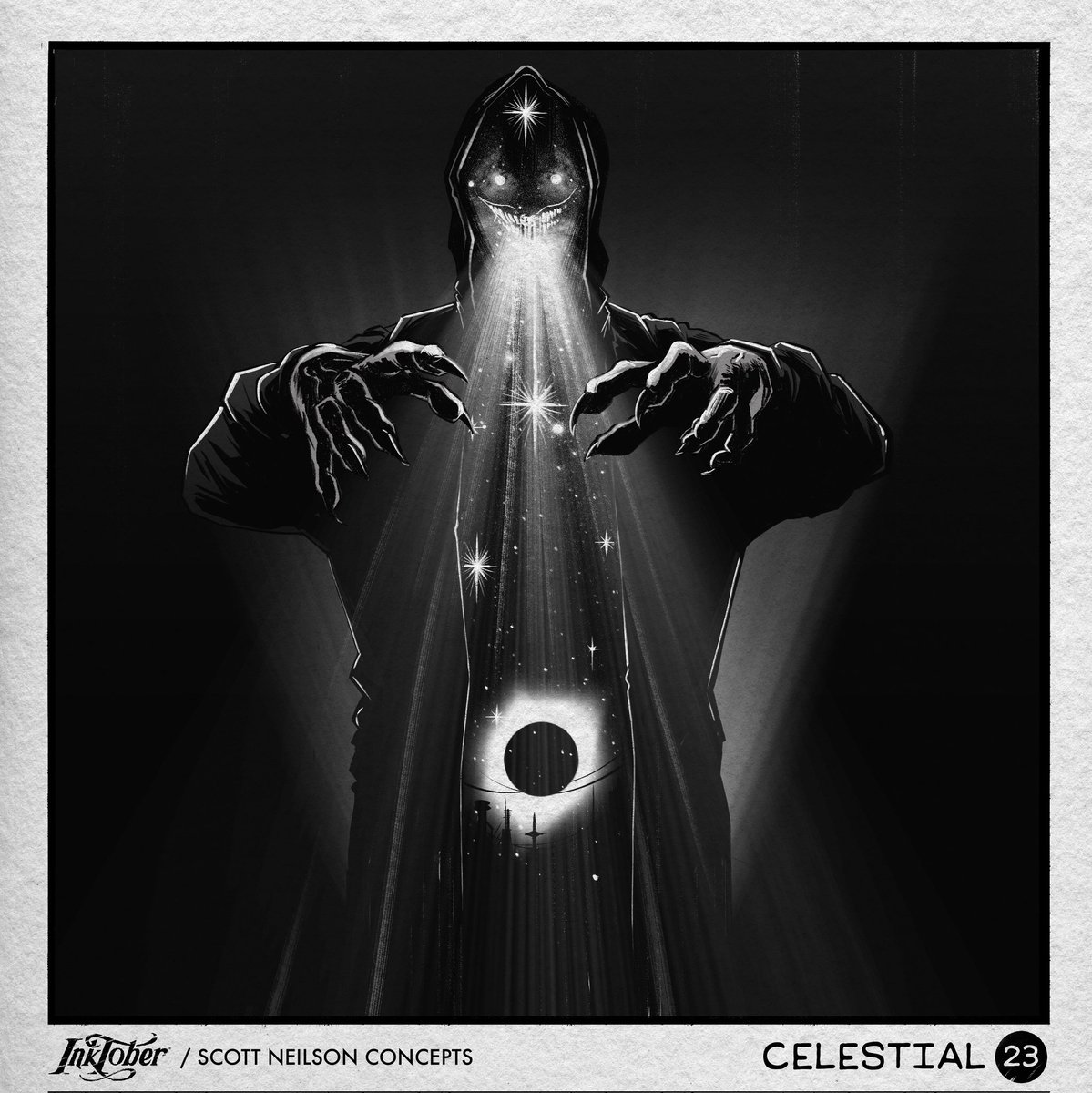 INKTOBER 23 "CELESTIAL"

#INKTOBER23 #INKTOBER2023 #INKTOBERCELSTIAL #COMICS #DARKART #ART
