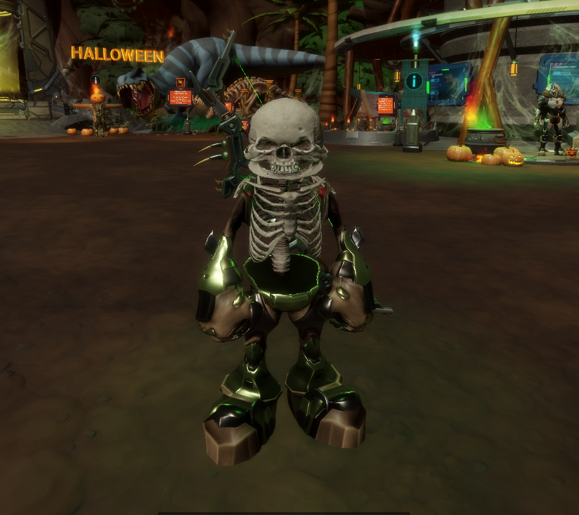 PhaserLockInt's tweet image. Skeleton armor set-MUST HAVE for Halloween! Show us your avatar set up with the Wraithbone armor!