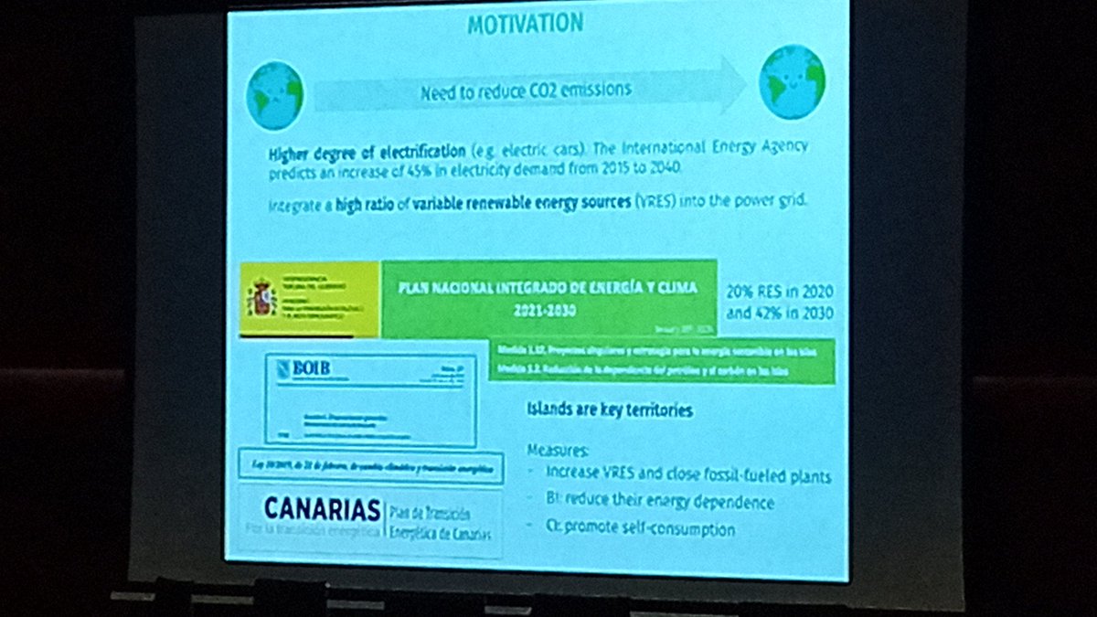 GranularLab's tweet photo. Temas muy diversos alrededor de la Física Estadística en el #fises23 Entendiendo el efecto del aporte de las energías renovables en las redes de alta tensión en las islas españolas. https://t.co/5ApwJn8mkE