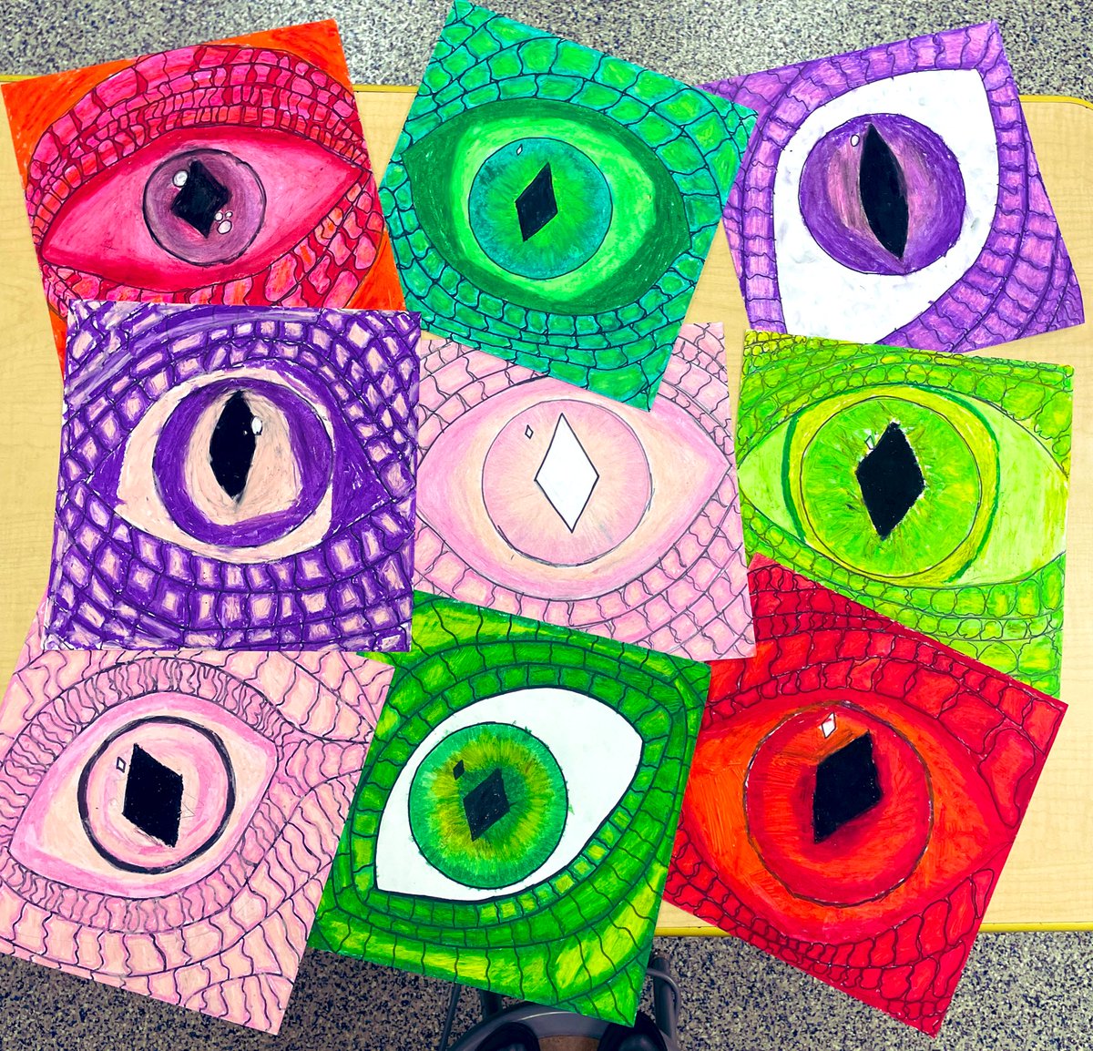 Dragon Eyes I’m 4th grade 😍 #opsfortheirfuture @OlatheTomahawk