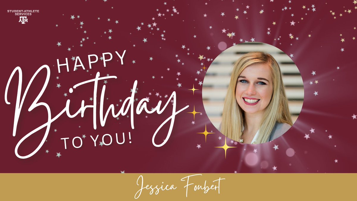 AggieAthletes's tweet image. What’s better than hump day? 
A BIRTHDAY!! 
Happy National Jessica Day! 🍰 Our Asst. Director of Learning Services is one of a kind &amp;amp; her passion for our student-athletes’ success doesn’t go unnoticed! 👍🏆
@FoubertJessica