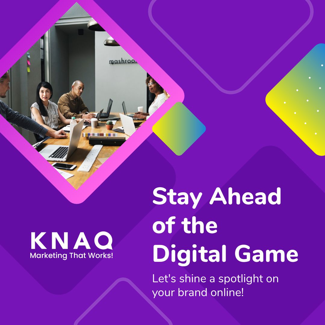 KnaqDigital's tweet photo. Stay ahead in the digital game with KNAQ. Our team of experts is dedicated to delivering meaningful results. 

Let's shine a spotlight on your brand online! 

https://t.co/zrouuaZfA1

#DigitalExcellence #OnlinePresence #KNAQ #KnaqDigital #MarketingThatWorks https://t.co/0eSGu5qzED