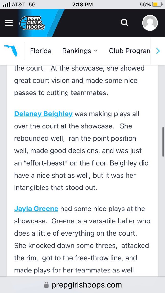 Bball development (@bdthunderfl) on Twitter photo The intangibles. This kid can do it all but leadership, seeing the floor, coach on the court is her specialty. High academic kid. <a href="/DelaneyBeighley/">Delaney Beighley</a> The intangibles. This kid can do it all but leadership, seeing the floor, coach on the court is her specialty. High academic kid. <a href="/DelaneyBeighley/">Delaney Beighley</a>