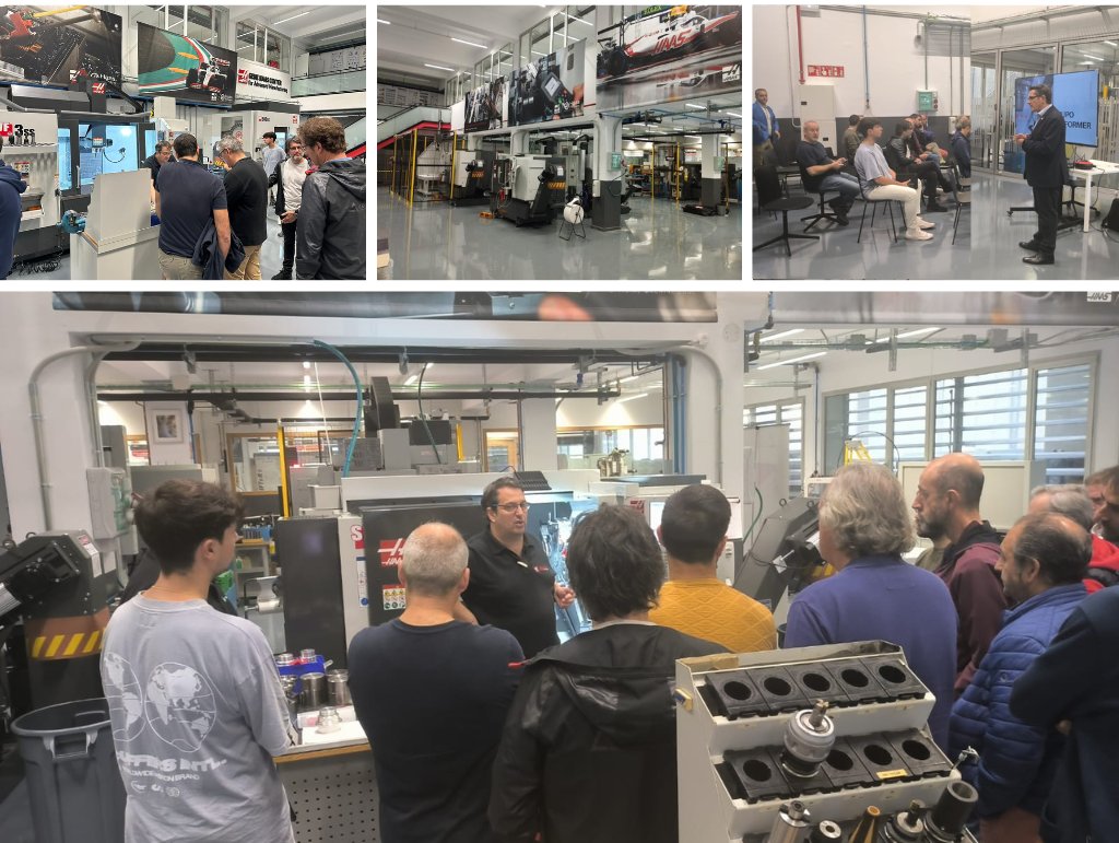 Jornada técnica de torneado y fresado trocoidal en el Gene Haas Center en Tecnun - Universidad de Navarra (Donosti)
#haasautomation #machining #cnc