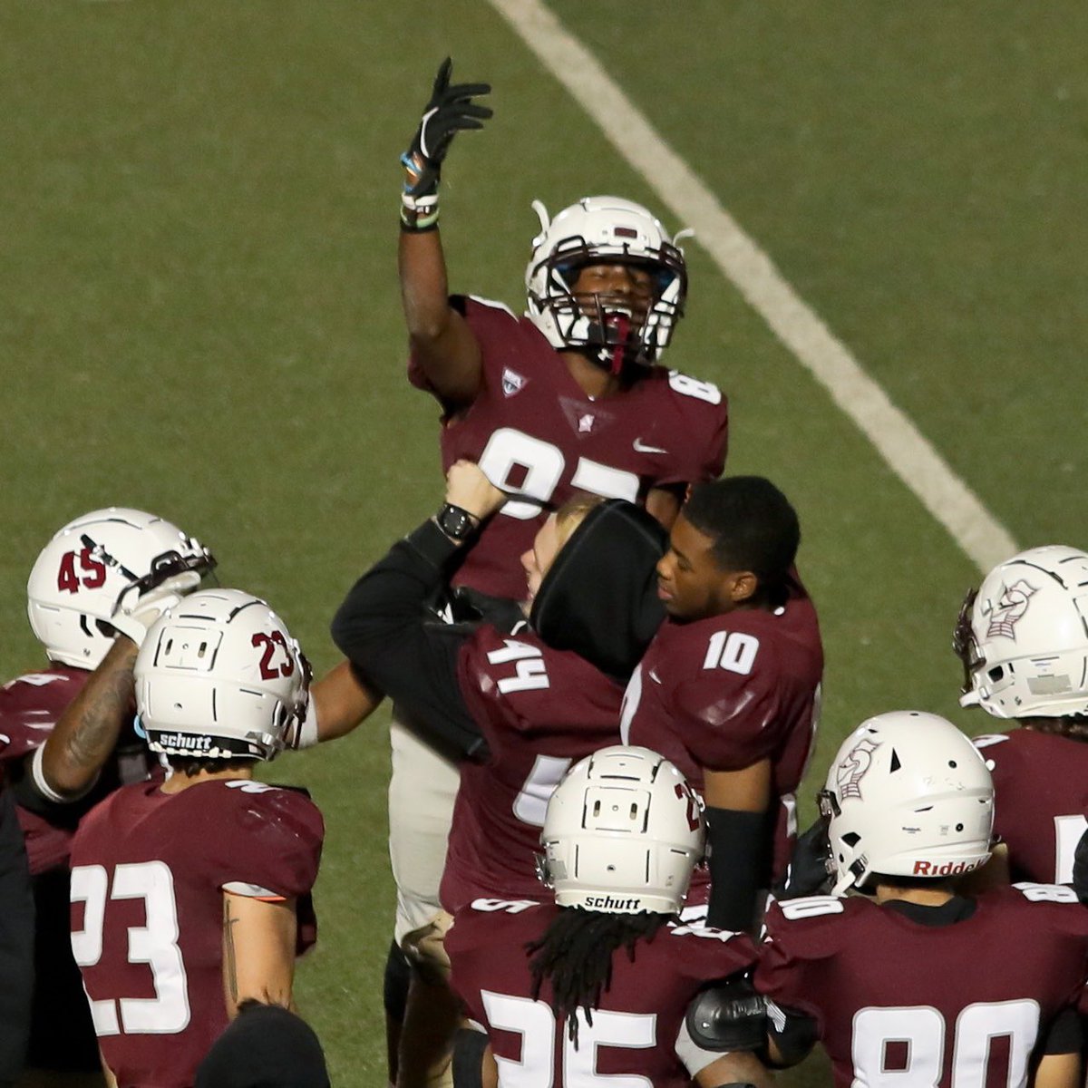 BUKnightsFB's tweet photo. Showtime on Saturday 🍿 

#SwordsUpBU https://t.co/axInCCVMBm