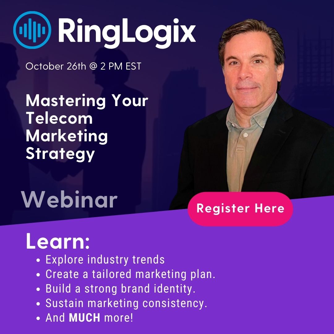 ringlogix's tweet image. Unlock the potential of your telecom marketing strategy with our upcoming webinar. Don&apos;t miss out – register today! 🔓 #WebinarAlert #TelecomStrategy #MSP #VoIP #UCaaS #GreenStarMarketing  #RingLogix
hubs.la/Q025mLnL0
