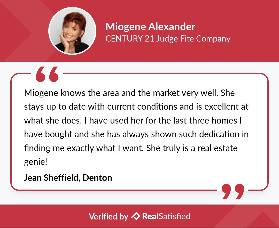 RealtorMiogene's tweet image. Yep. This recommendation just made my day. app.realsatisfied.com/Miogene-Alexan… via @realsatisfied