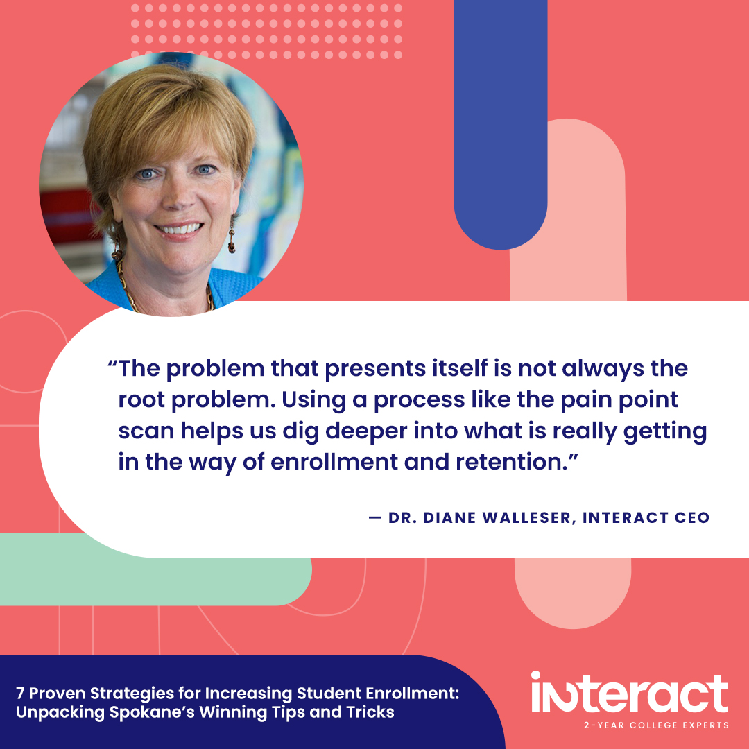 It’s all too easy to mistake enrollment pipeline leaks as individual problems and fail to see how they are connected to larger issues.

Learn more:
ow.ly/o8vT50PVLHZ

#bestpractices #enrollment #studentsuccess #enrollmentmarketing #enrollmentservices #2yearcollegeexperts