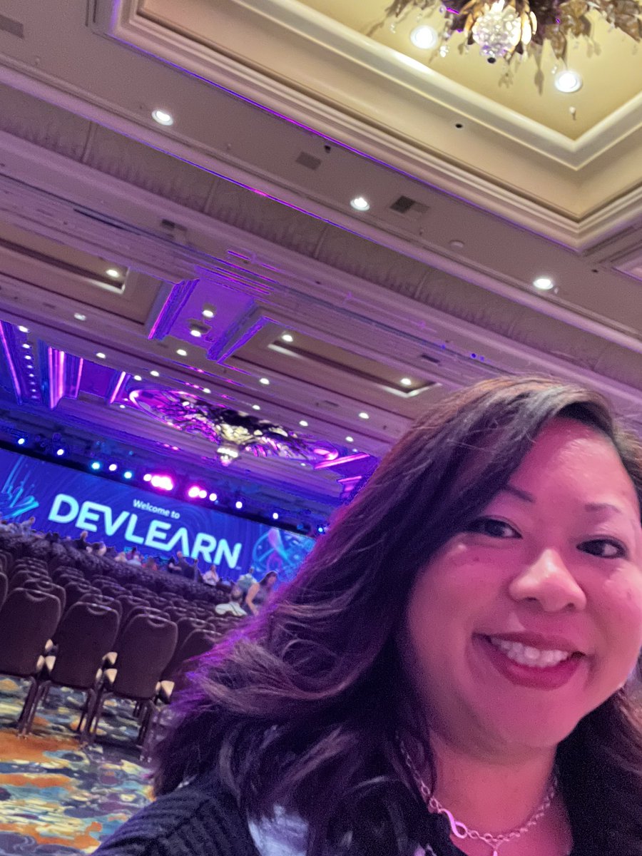 eChick_Heidi's tweet photo. It’s been a while since I have posted but finally making my way to another learning conference. First time at #devlearn ! https://t.co/CBkR9saOgD