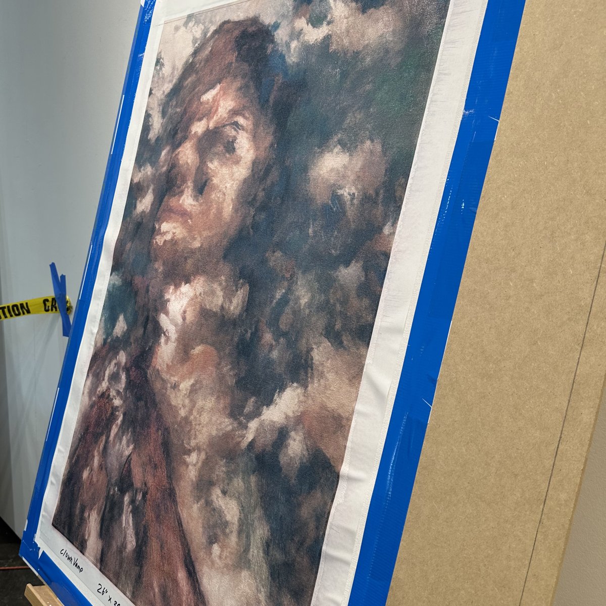 What does it mean to give up control in the latent space?

My new collection, WHISPERS, curated by <a href="/tender_art/">Adam Berninger</a>  and opening tomorrow in Brooklyn, is my attempt to pursue the unintended. 

It's equally inspired by early GAN aesthetics, like the work of Robbie Barrat, as it is by