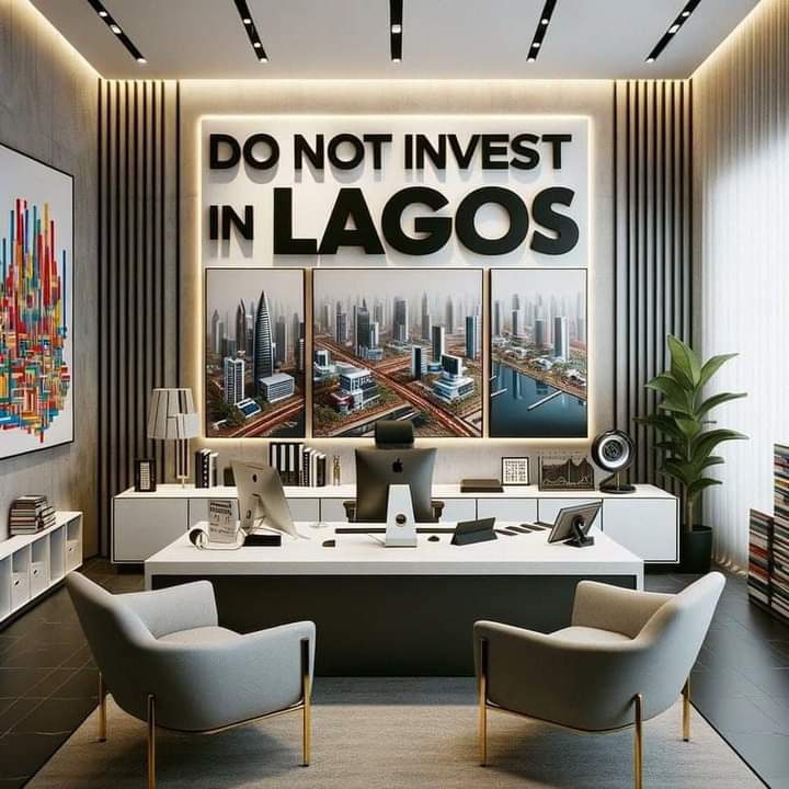 UmuodeZone's tweet photo. As an Igboman, the biggest risk that could potentially drown you, is to invest in Lagos real estate. Don’t do it!

Ndi Igbo #BringBackyourwealthhome https://t.co/TUNMABAFzy