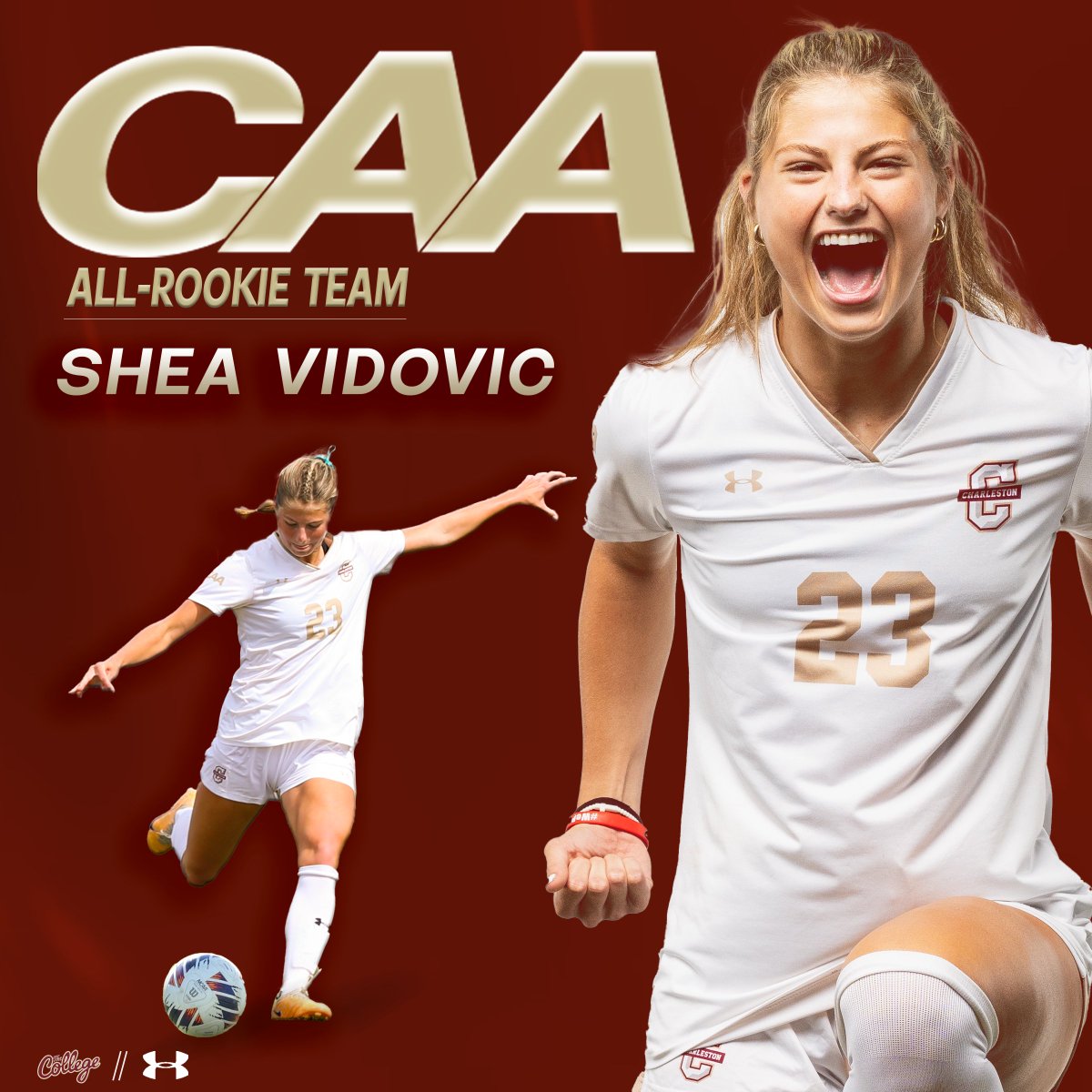 Charleston Women's Soccer tweet media