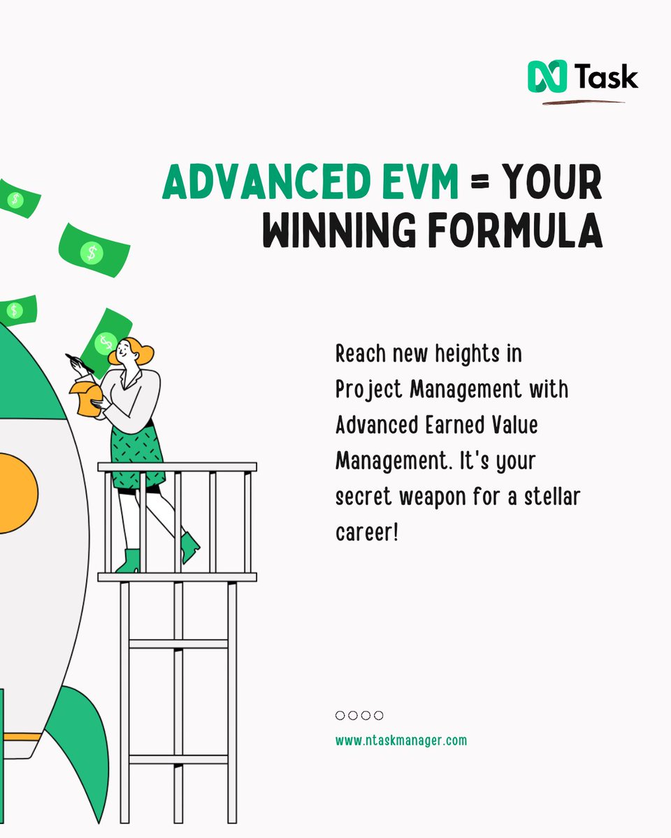 Earned Value Management (EVM) - The powerhouse method to track and optimise your projects, decoded. 🔍

#EVM #projectmanagement #nTask