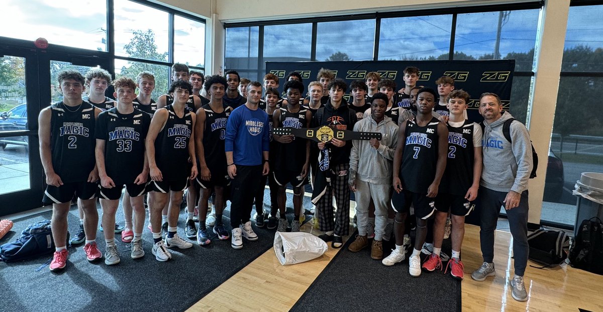 MiddlesexMagic's tweet photo. Magic 15u Carlson (not pictured), 16u Crotty, 16u Brewer and 16u Moody shared the 2023 ZG 10th grade/16u Battle for the Belt title! #Depth #MagicFamily #MagicSweep https://t.co/citppYR8xX