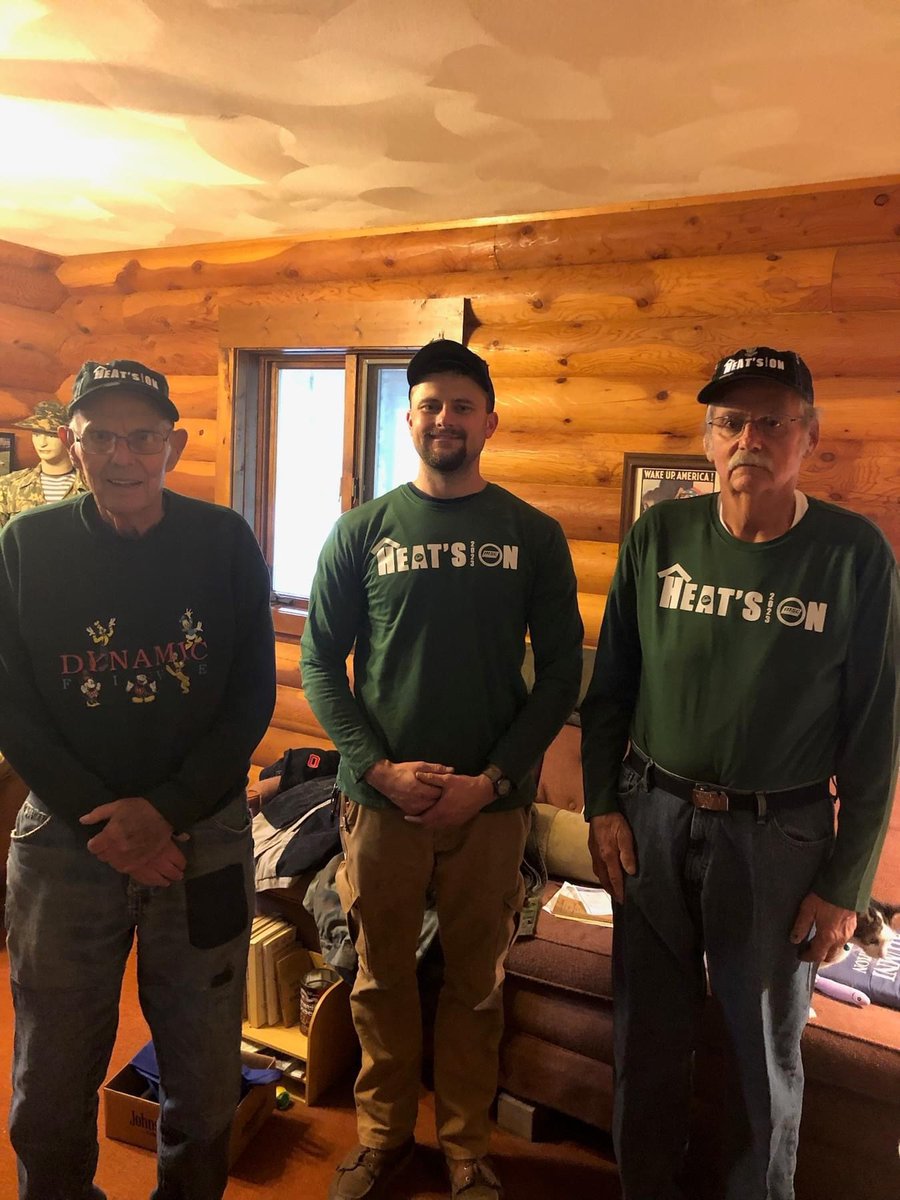 WaldingerCorp's tweet photo. Employees at our Madison, WI, branch volunteered on Saturday to make sure area veterans have heat this coming winter as part of the 35th annual Heat's On event hosted by @MSC_MAPC and @Steam601! 🔥
#hvac #heatson #supportingveterans https://t.co/rUlgeXrSYp