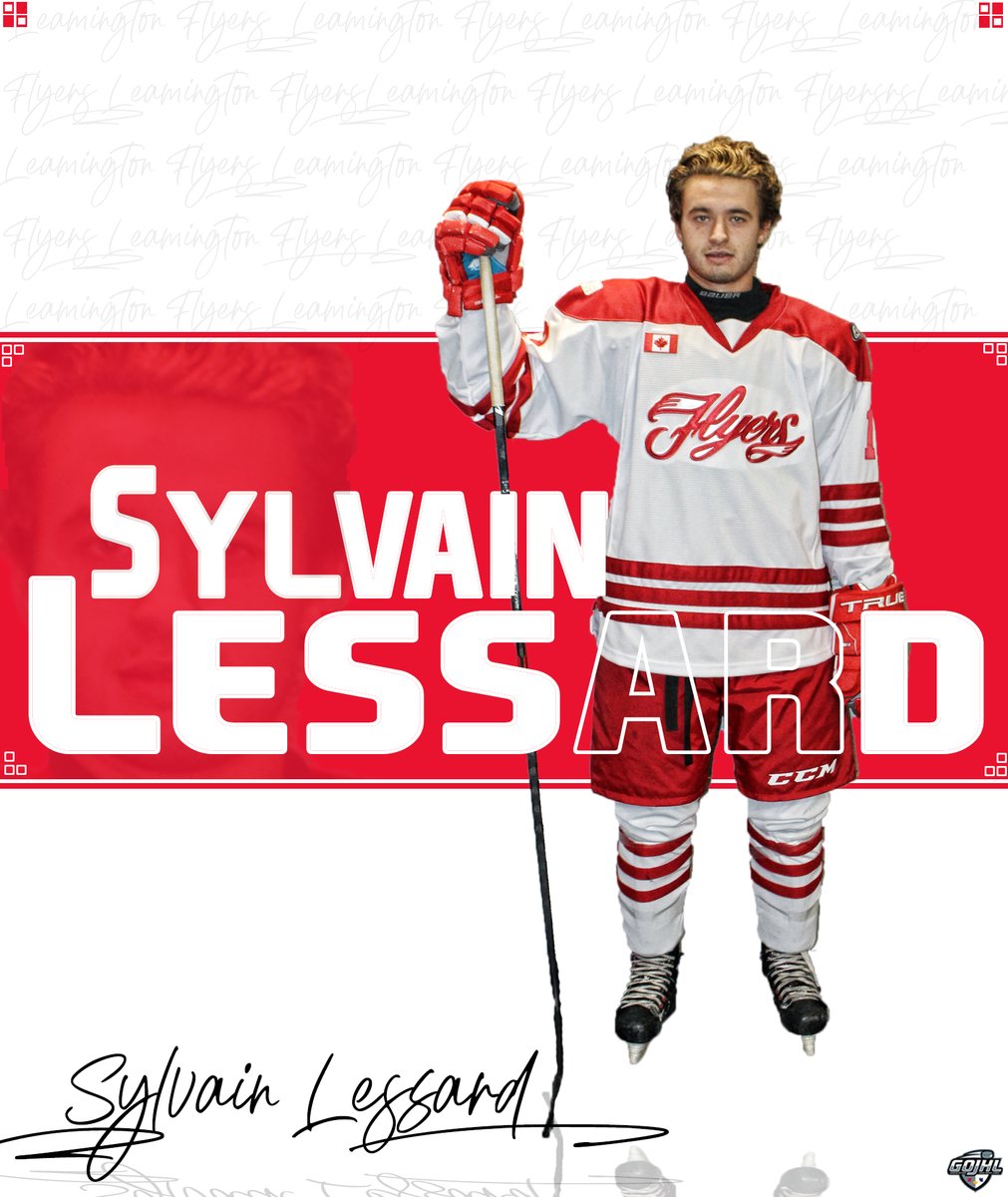 The Leamington Flyers organization is deeply saddened to hear the sudden passing of former Flyer Sylvain Lessard. 

Syl was a great teammate but a better person.

We extend our condolences to the Lessard family along with Syl's teammates in Wheatley, Lakeshore and Windsor AAA.