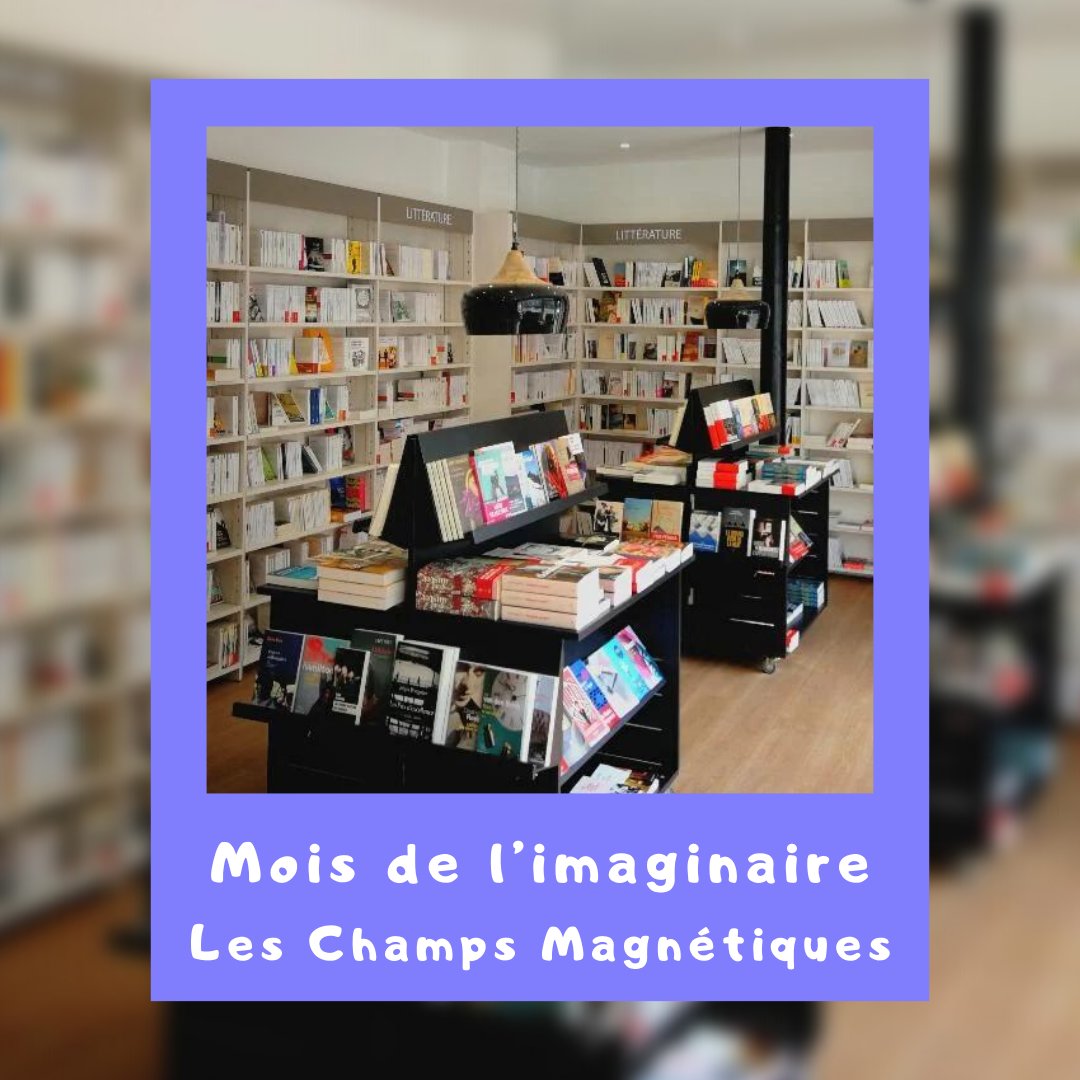 🪐 À l'occasion du mois de l'imaginaire, Lucile, libraire à la librairie Les Champs Magnétiques (Paris 12), a concocté pour vous une très belle sélection de livres science-fiction, fantastique et fantasy. 
👉urlz.fr/obg3