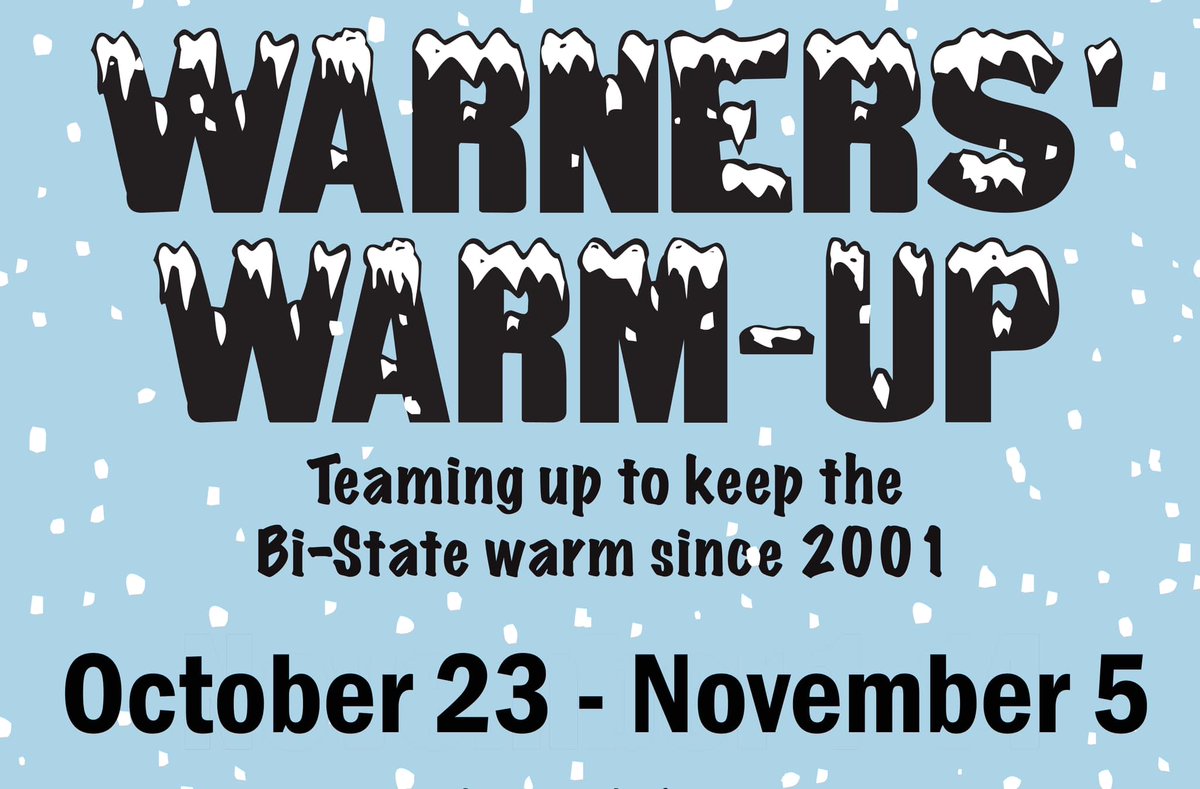 It is that time of year again! Warners' Warm-Up Coat Drive has officially begun. Any gentle used or new winter coats of all sizes can be dropped off at the Ballwin Police Department. For more info on Warners’ Warm-up kurtwarner.org/post/2023-warn….