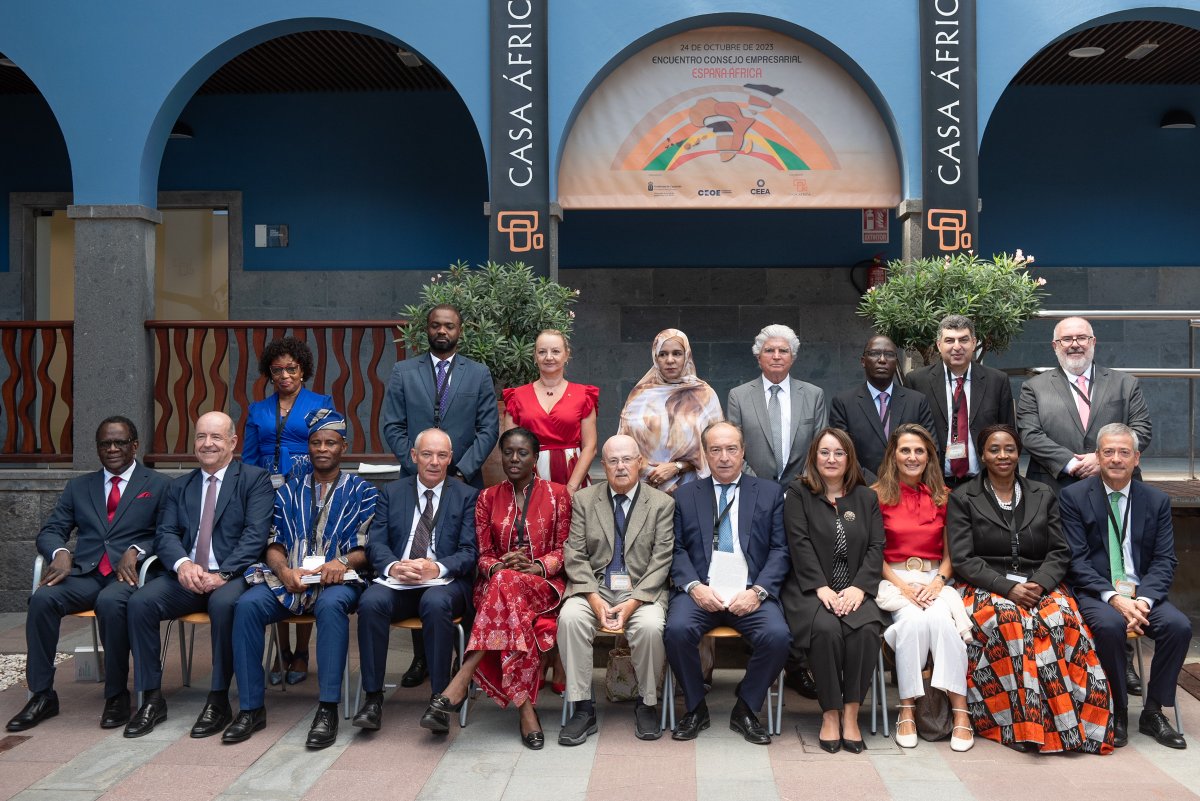 IBC_Spain's tweet image. Presentación del Consejo Empresarial España-África en @Casaafrica el 24 de octubre. @IBC_Spain coordinó el evento con la colaboración de @avantdesarrollo. Uniendo empresas españolas y africanas a través de Canarias para generar oportunidades y alianzas. @PresiCan #CEEA🌍🤝