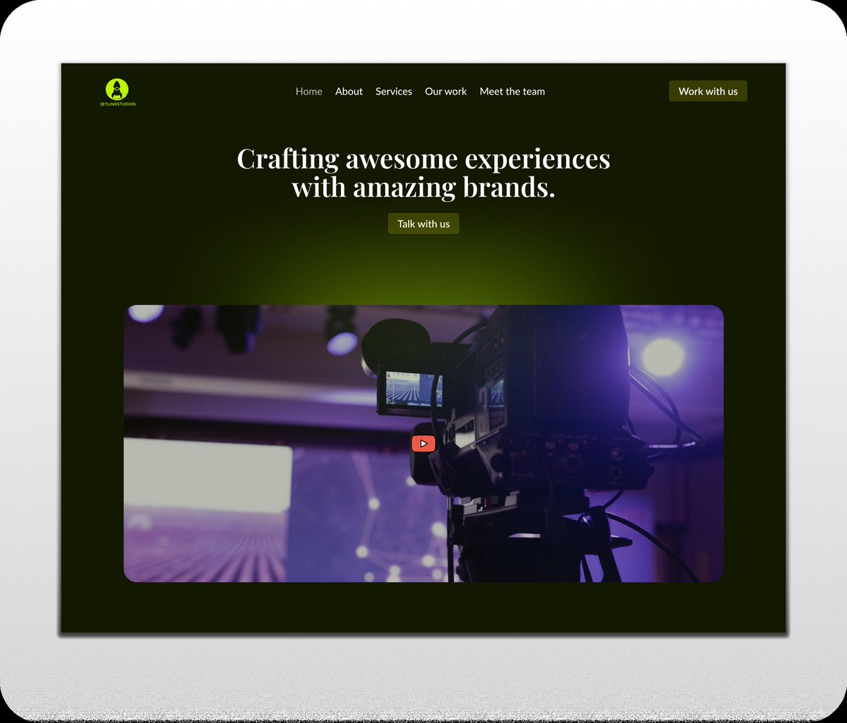 A1doSanche3's tweet image. Hi y&apos;all 👋🏾, 

So here is a recent project for a client, a creative multimedia company website. 🎬

Now primed for development, I&apos;d like to know y&apos;all thoughts? 🚧💡

#nocodedev #productdesign #ui #ux #buildinpublic