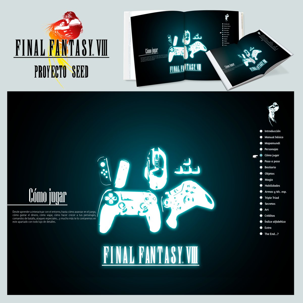 ProyectoSeeD's tweet photo. ¡Buenas Seeds!
Añadimos al 🧵de la guía los entremenús que os podréis encontrar en ella 😍
Ganazas de enseñaros más jejejjee
#FinalFantasyVIII #FF #FinalFantasy #ProyectoSeed https://t.co/ivxDCuAnwT