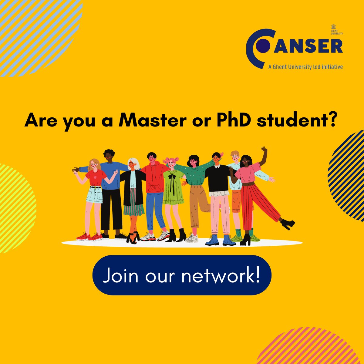 Are you a student interest in #SRHR? ANSER is opening its Master's Students Network & PhD Network for new students interested in sexual and reproductive health and rights (SRHR)! Please register via ugent.be/anser/en/oppor…